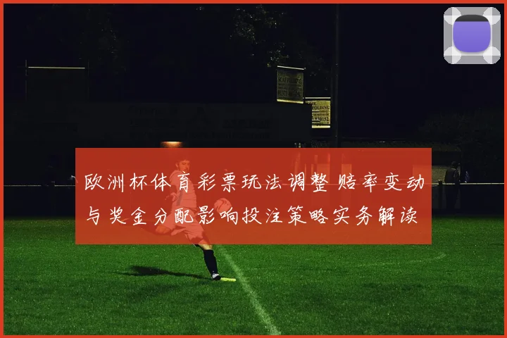 欧洲杯体育彩票玩法调整 赔率变动与奖金分配影响投注策略实务解读